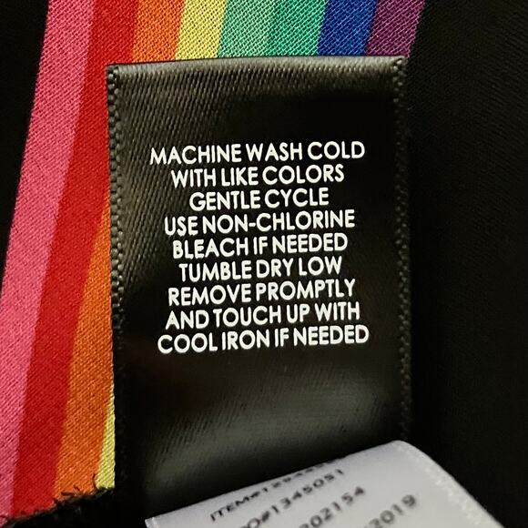 TORRID Colorful Black Sheer Sleeveless Top 00 - Picture 6 of 7